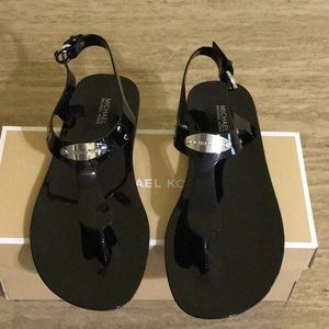 Authentic Michael Kors jelly sandals